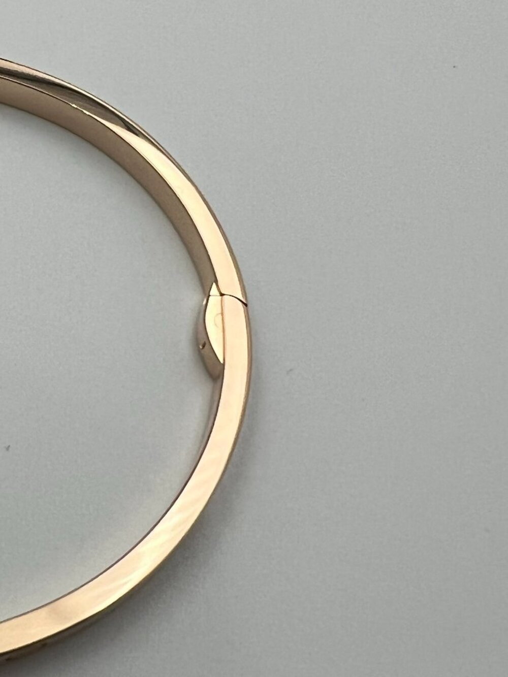Authentic Cartier LOVE Bracelet Small Model 18K Rose Gold Size 17 Full Set - Picture 9 of 11